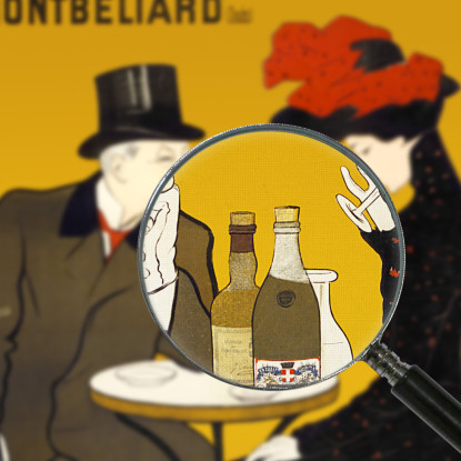 Uomo E Donna In Un Bar Leonetto Cappiello lcp78 quadro stampato su tela