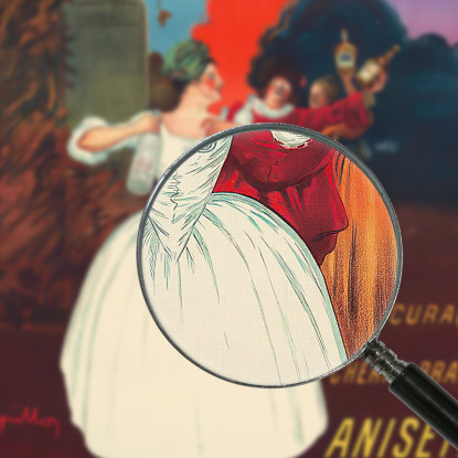 Marie Brizard E Roger Leonetto Cappiello lcp81 quadro stampato su tela