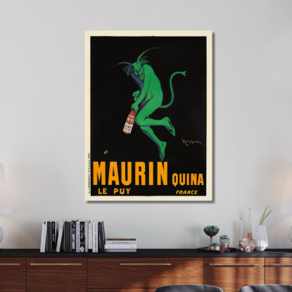 Maurin Quina Leonetto Cappiello lcp82 quadro stampato su tela