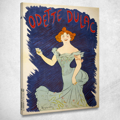 Odette Dulac Leonetto Cappiello lcp88 quadro stampato su tela