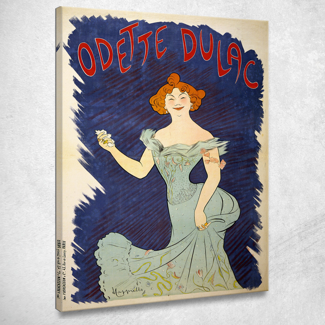 Odette Dulac Leonetto Cappiello lcp88 quadro stampato su tela