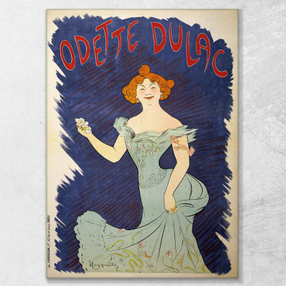 Odette Dulac Leonetto Cappiello lcp88 quadro stampato su tela