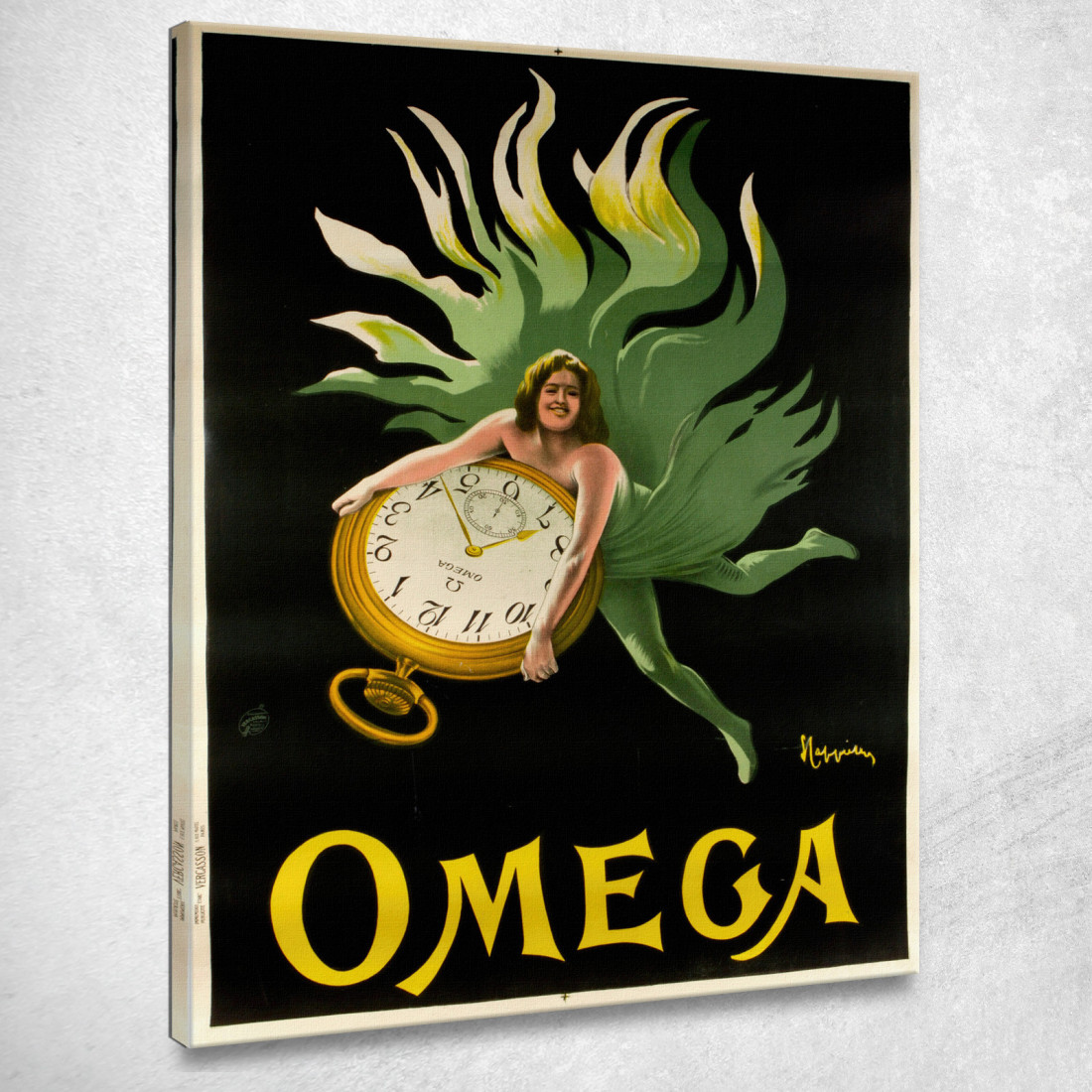 Omega Leonetto Cappiello lcp89 quadro stampato su tela