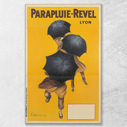 Ombrello-Revel Leonetto Cappiello lcp91 quadro stampato su tela