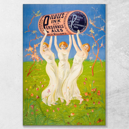 Pillole Rosa Per Persone Pallide 2 Leonetto Cappiello lcp92 quadro stampato su tela