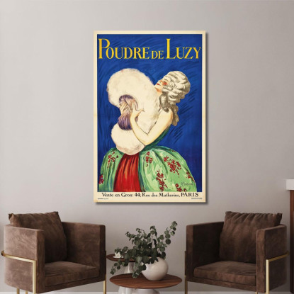 Polvere Luzy Leonetto Cappiello lcp97 quadro stampato su tela