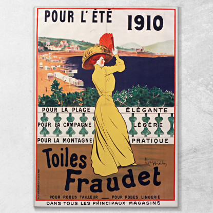 Per L'Estate Leonetto Cappiello lcp98 quadro stampato su tela