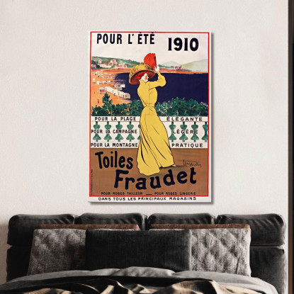 Per L'Estate Leonetto Cappiello lcp98 quadro stampato su tela