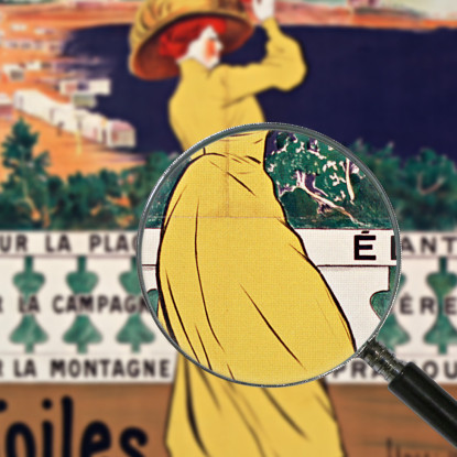 Per L'Estate Leonetto Cappiello lcp98 quadro stampato su tela