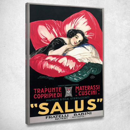 Saluti Leonetto Cappiello lcp102 quadro stampato su tela