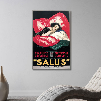 Saluti Leonetto Cappiello lcp102 quadro stampato su tela