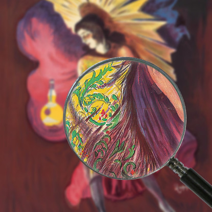 Santo Leonetto Cappiello lcp103 quadro stampato su tela