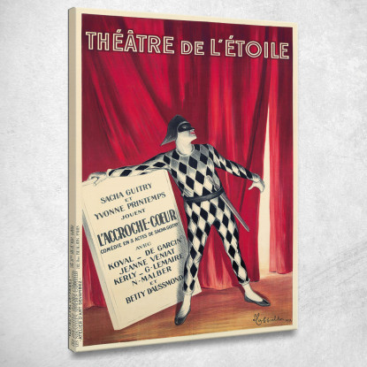 Teatro Delle Stelle Leonetto Cappiello lcp107 quadro stampato su tela