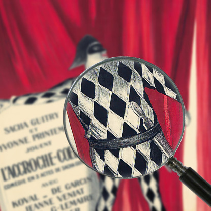 Teatro Delle Stelle Leonetto Cappiello lcp107 quadro stampato su tela