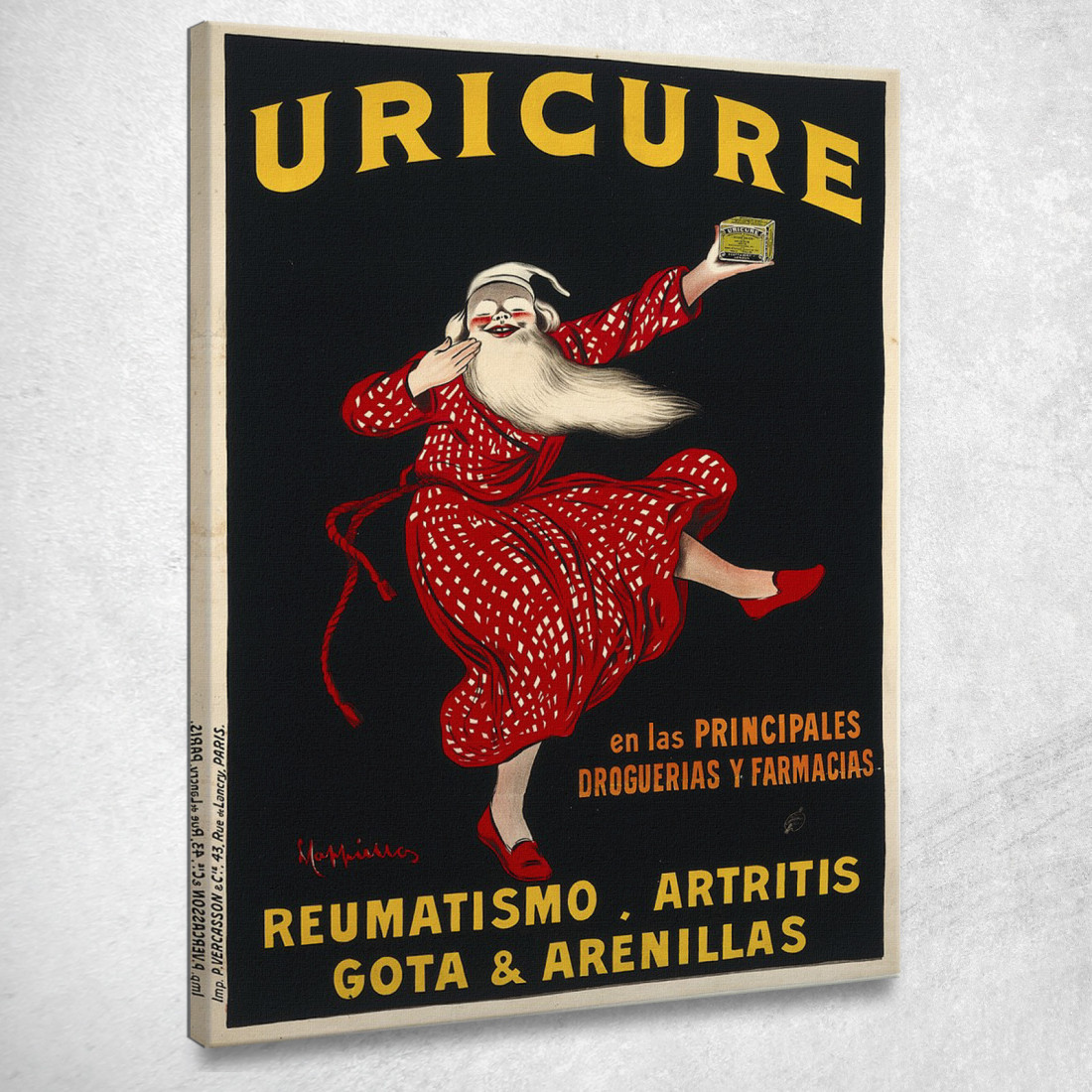 Uricure Leonetto Cappiello lcp110 quadro stampato su tela