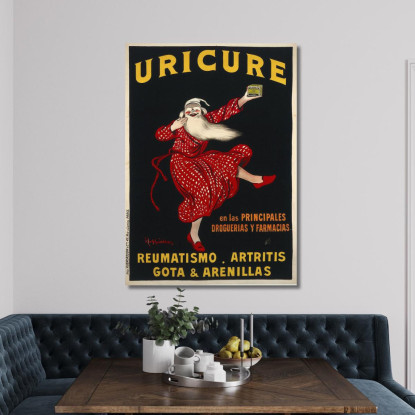 Uricure Leonetto Cappiello lcp110 quadro stampato su tela