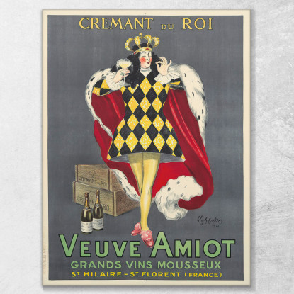 La Vedova Amiot Leonetto Cappiello lcp113 quadro stampato su tela