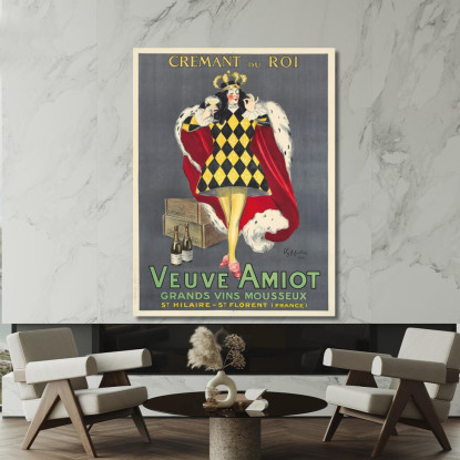 La Vedova Amiot Leonetto Cappiello lcp113 quadro stampato su tela