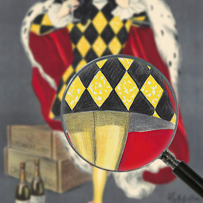 La Vedova Amiot Leonetto Cappiello lcp113 quadro stampato su tela