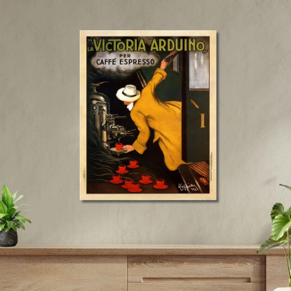 Vittoria Arduino Leonetto Cappiello lcp114 quadro stampato su tela