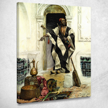 The Della L Cairo Ludwig Deutsch ldt26 quadro stampato su tela