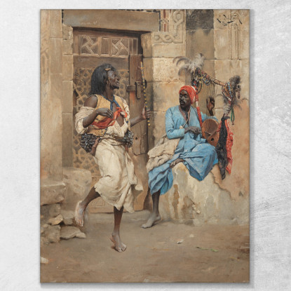 La Prestazione Ludwig Deutsch ldt33 quadro stampato su tela