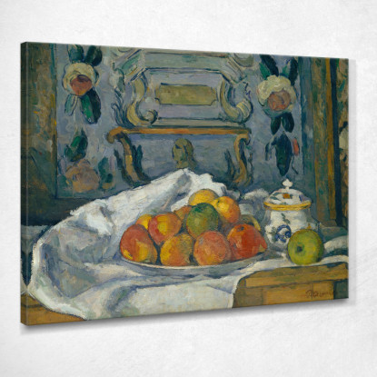 Piatto Di Mele Paul Cézanne pcz21 quadro stampato su tela