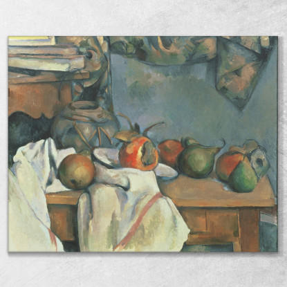Pentola Di Zenzero Con Melograno E Pere Paul Cézanne pcz29 quadro stampato su tela