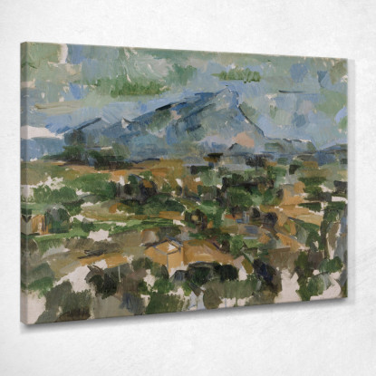 Montagna Di Sainte-Victoire Paul Cézanne pcz38 quadro stampato su tela