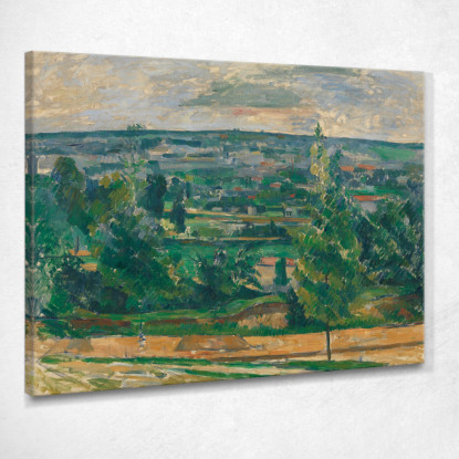 Paesaggio Da Jas De Bouffan Paul Cézanne pcz43 quadro stampato su tela