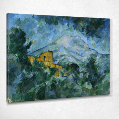 Mont Sainte-Victoire E Château Noir Paul Cézanne pcz63 quadro stampato su tela