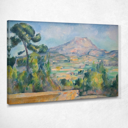 Montagna Di Santa Vittoria Paul Cézanne pcz67 quadro stampato su tela