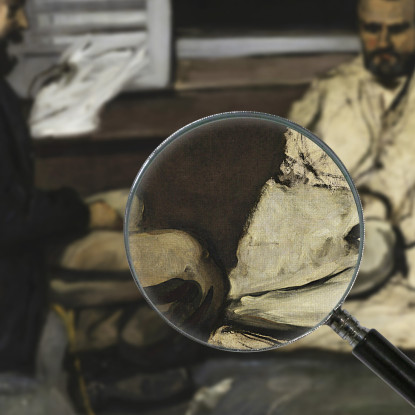 Paul Alexis Leggendo Un Manoscritto A Zola Paul Cézanne pcz71 quadro stampato su tela