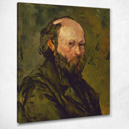 Auto Ritratto Paul Cézanne pcz85 quadro stampato su tela
