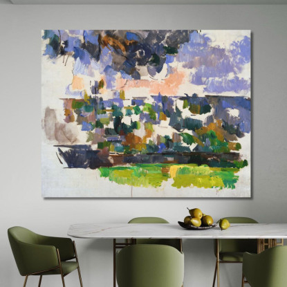 Il Giardino Di Les Lauves Paul Cézanne pcz113 quadro stampato su tela