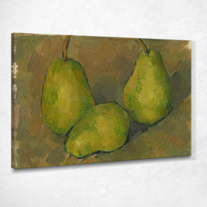 Tre Pere Paul Cézanne pcz129 quadro stampato su tela