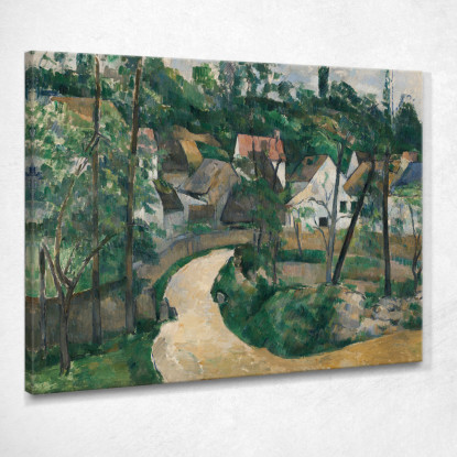 Svolta In Strada Paul Cézanne pcz132 quadro stampato su tela