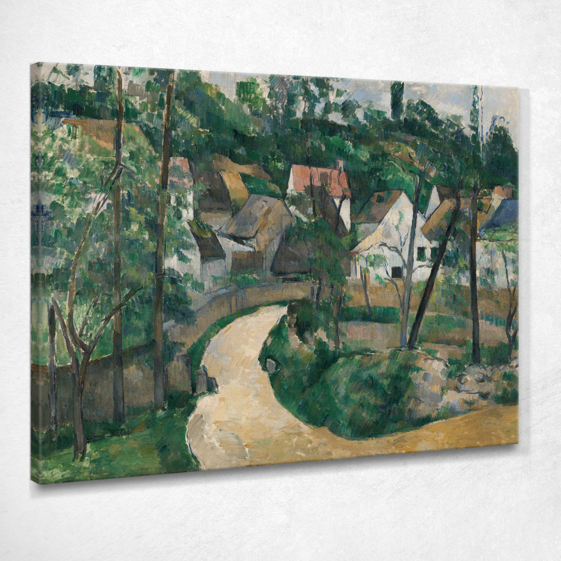 Svolta In Strada Paul Cézanne pcz132 quadro stampato su tela