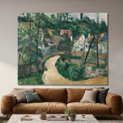 Svolta In Strada Paul Cézanne pcz132 quadro stampato su tela