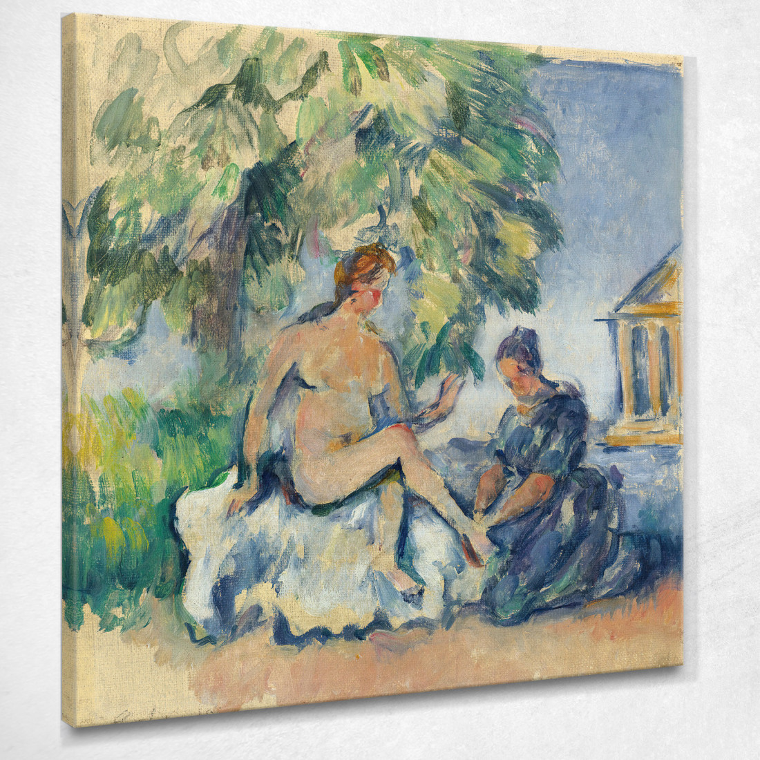Betsabea Paul Cézanne pcz150 quadro stampato su tela