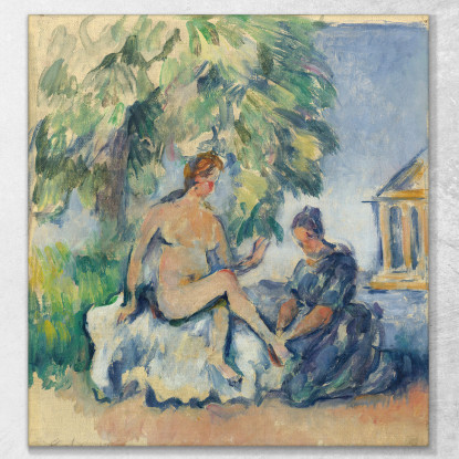 Betsabea Paul Cézanne pcz150 quadro stampato su tela