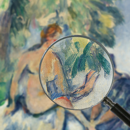 Betsabea Paul Cézanne pcz150 quadro stampato su tela