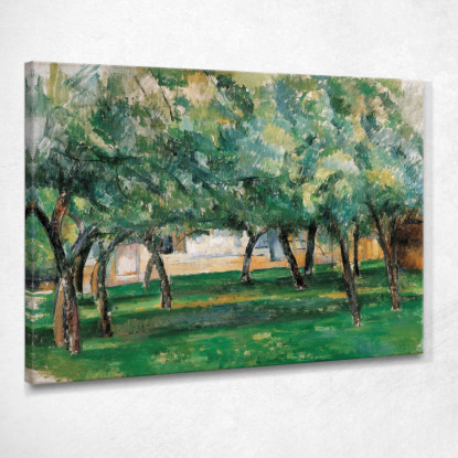 Fattoria In Normandia Paul Cézanne pcz152 quadro stampato su tela