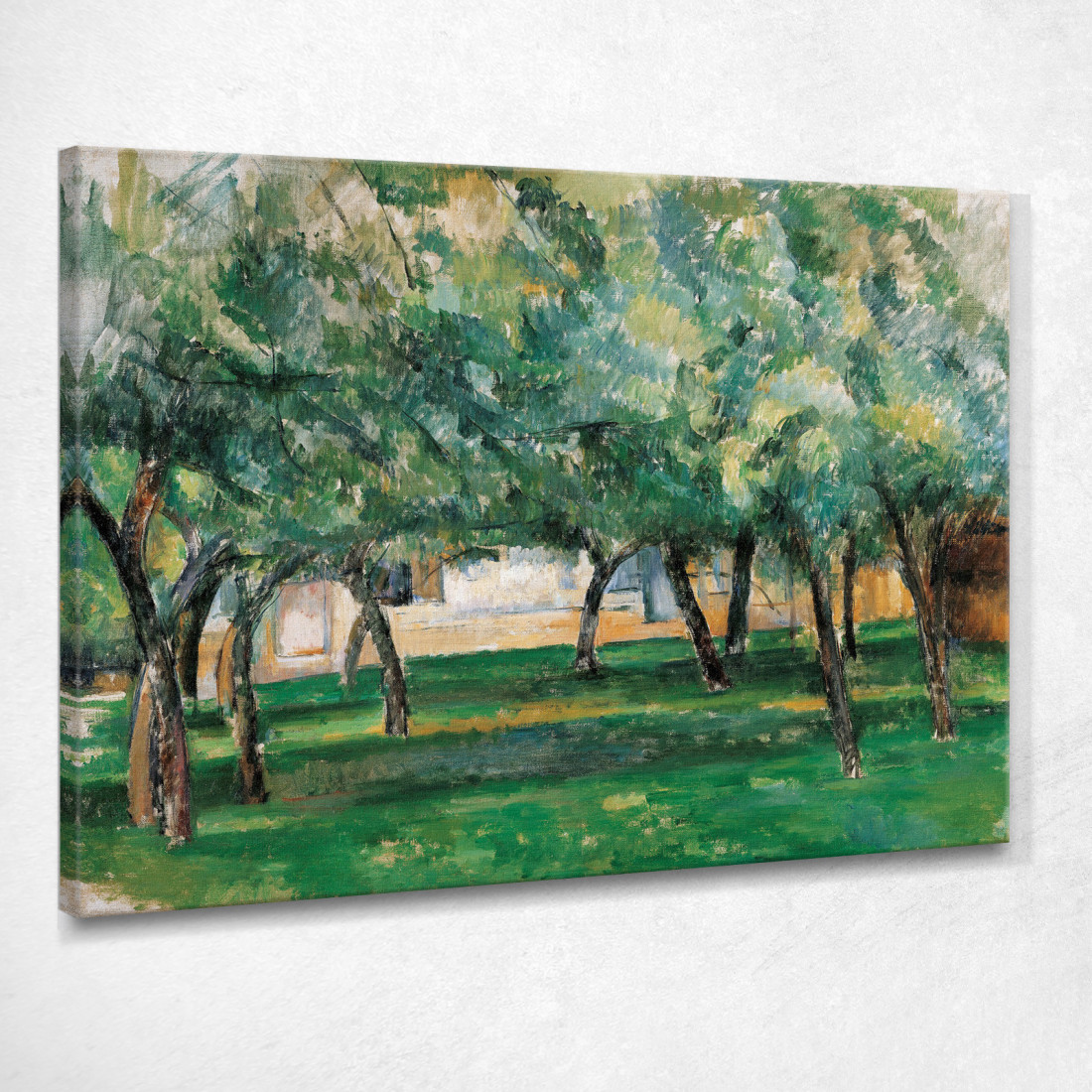 Fattoria In Normandia Paul Cézanne pcz152 quadro stampato su tela