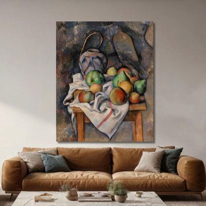 Barattolo Di Zenzero Barattolo Di Zenzero Paul Cézanne pcz156 quadro stampato su tela