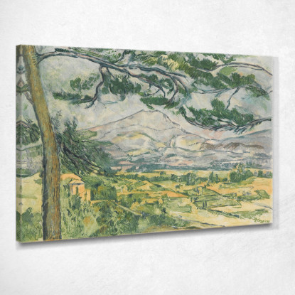 Montagna Di Sainte-Victoire Paul Cézanne pcz163 quadro stampato su tela