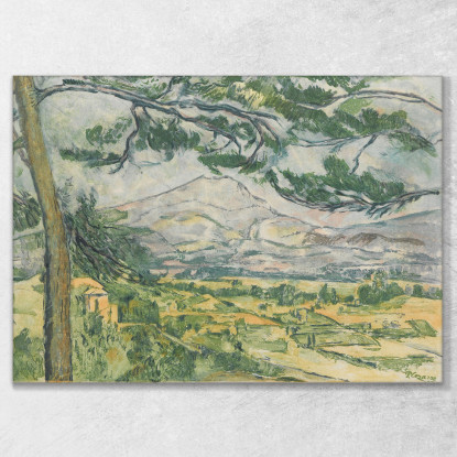 Montagna Di Sainte-Victoire Paul Cézanne pcz163 quadro stampato su tela
