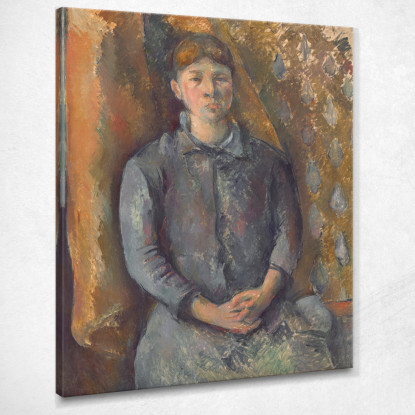 Madame Cézanne Paul Cézanne pcz179 quadro stampato su tela