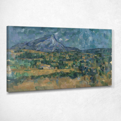 Mont Sainte-Victoire 3 Paul Cézanne pcz186 quadro stampato su tela