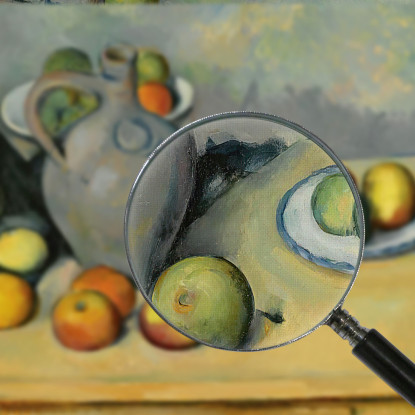 Brocca E Frutta Su Un Tavolo Paul Cézanne pcz194 quadro stampato su tela